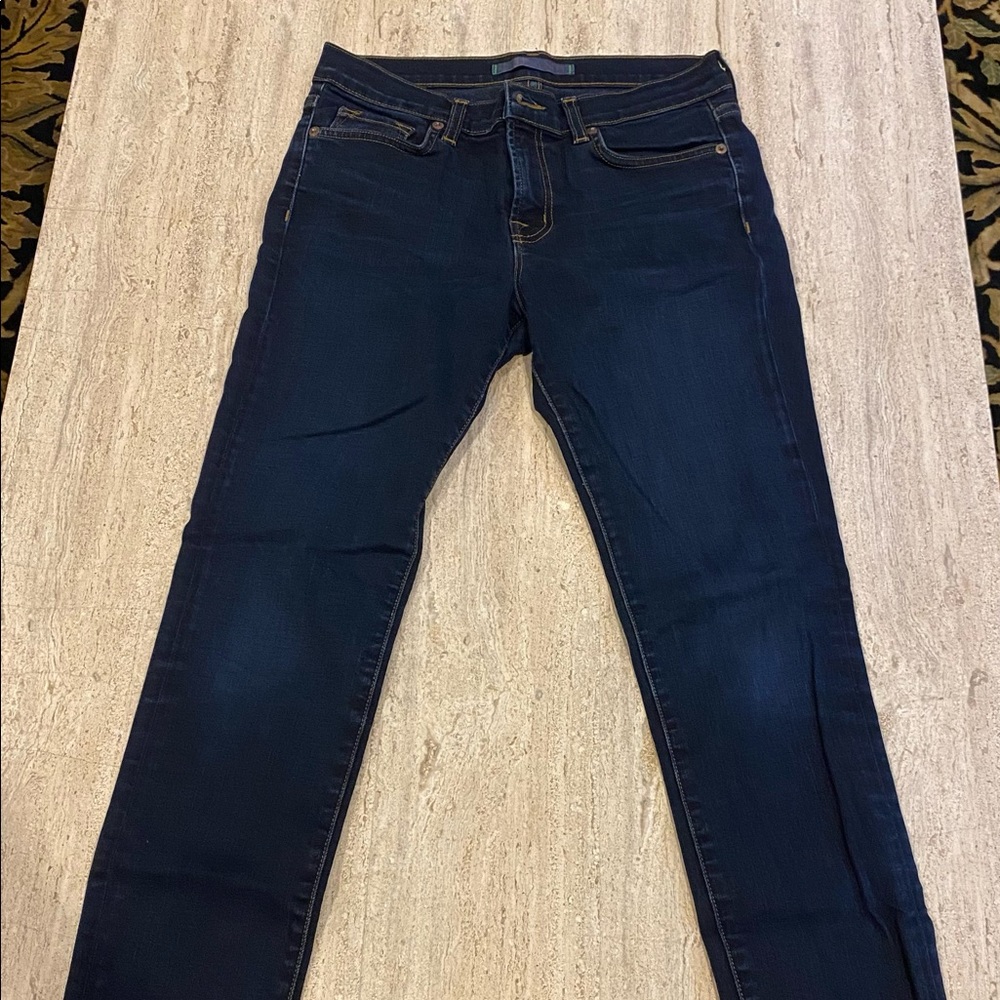 J BRAND skinny jeans. Classic blue.